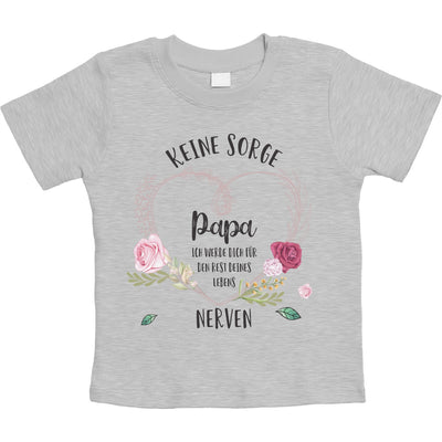 Witzige Body mit Spruch Keine Sorge Papa Geschenke Unisex Baby T-Shirt Gr. 66-93